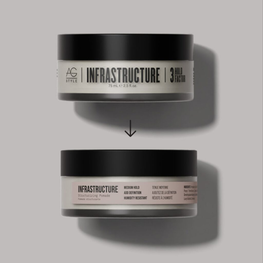 INFRASTRUCTURE STRUCTURIZING POMADE